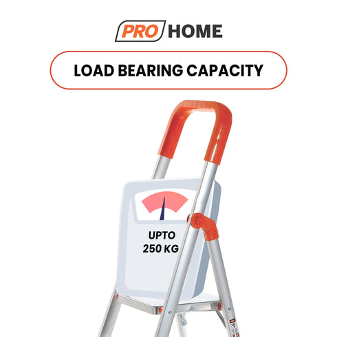 Aqua 3 Aluminum Ladder with 5 Anti Slip Shoes